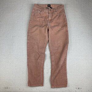 Urban Outfitters BDG Corduroy Pants Pink Slim Straight Size 28
